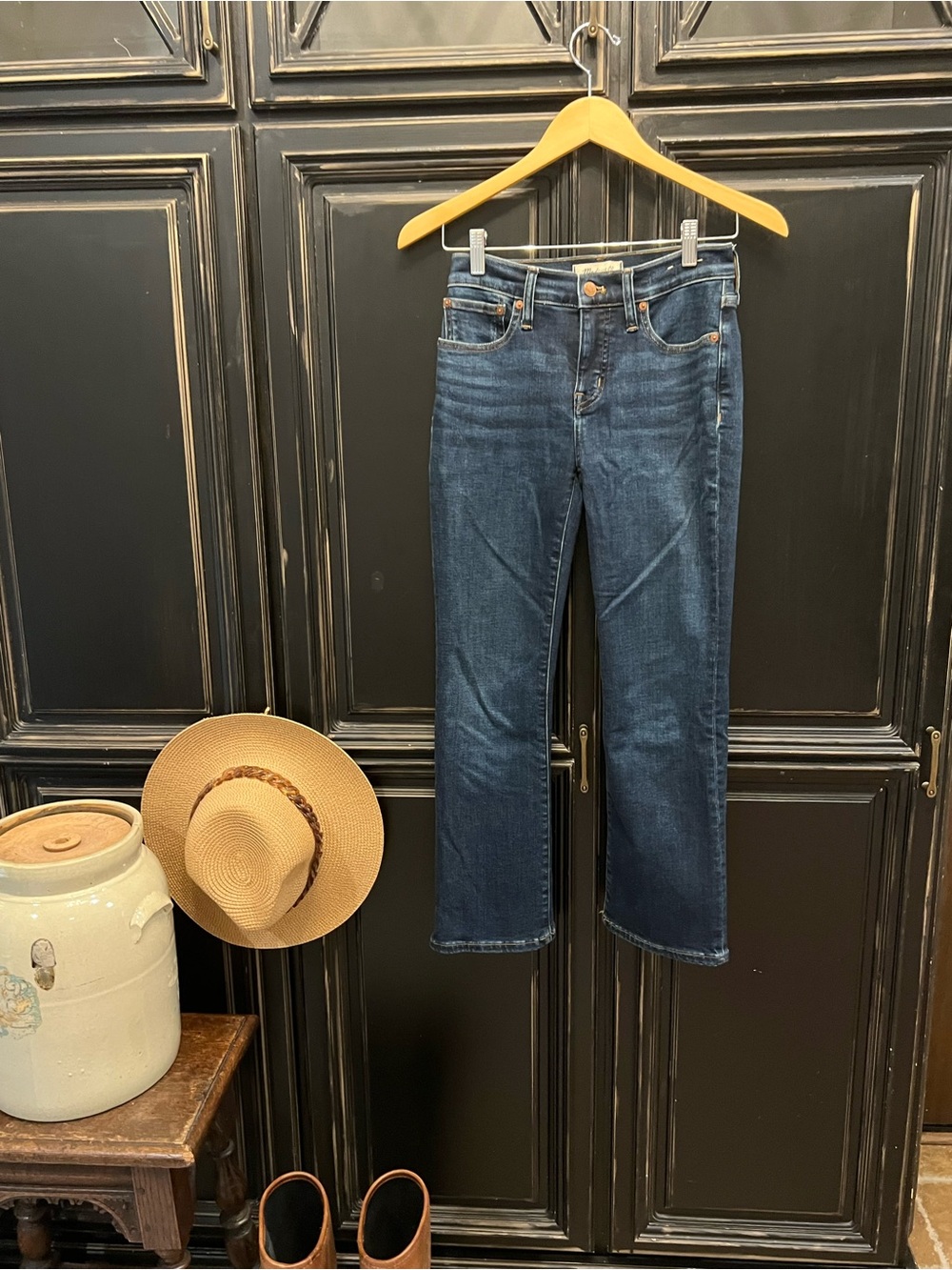 Madewell Straight-Leg Ankle Jeans